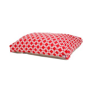MAJESTIC PET Links Rectangular Bed, Red
