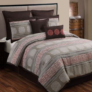 Pauline 8 pc. Jacquard Comforter Set