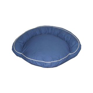 Classic Bolster Pet Bed, Blue