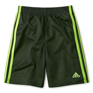 Adidas Mesh Shorts   Boys 2t 7x, Grey, Grey, Boys