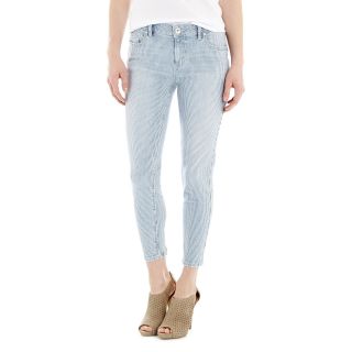 A.N.A Cropped Skinny Jeans, Railroad Stripe, Womens