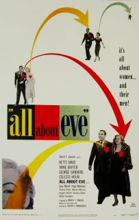 ALL ABOUT EVE (50TH ANNIVERSARY) Movie Poster