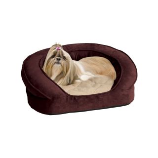 Deluxe Ortho Bolster Sleeper Pet Bed, Purple