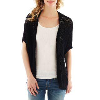 Takeout Cocoon Cardigan, Black, Womens