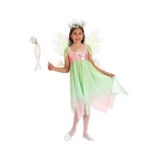 Spring Fairy Girls Costume, Green, Girls