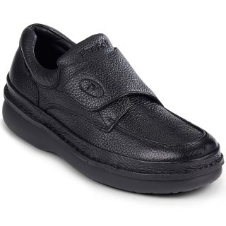Propet Scandia Walker Mens Leather Shoes, Black