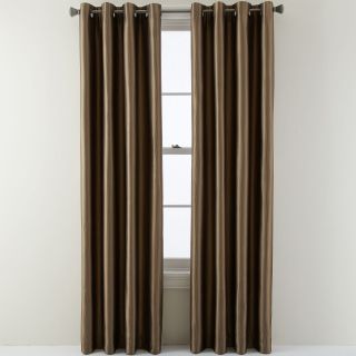 Studio Aspen Grommet Top Curtain Panel, Ultra Bronze Multi