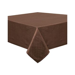 Marquis By Waterford Riverside Tablecloth, Chocolate (Brown)