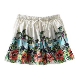 Oshkosh Bgosh Tropical Print Woven Skirt   Girls 5 6x, Floral, Floral, Girls