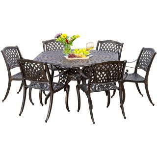 Cayman Hexagonal 7 pc. Outdoor Dining Set