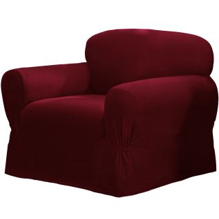Canvas 1 pc. Chair Slipcover, Red