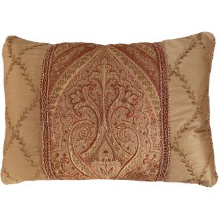 Valencia Oblong Decorative Pillow, Garnet (Red)