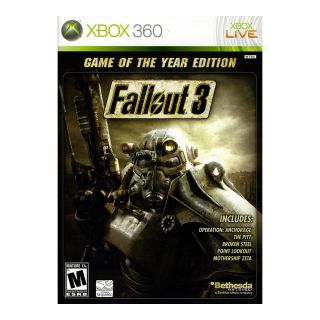 Xbox 360 Fallout 3 Game of the Year Edition Video Game