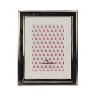 Stamped Steel Matted Picture Frame, Silver