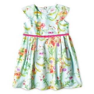 TED BAKER Baker by Ted Floral Dress   Girls newborn 24m, Pale Mint, Pale Mint,