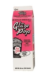 Glaze Pop Popcorn Topping  Cherry Pink
