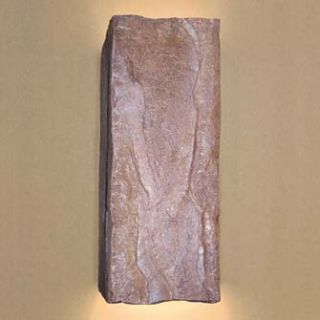 Stone Wall Sconce Brown