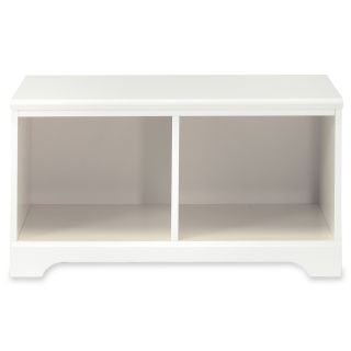 Create Your Space 2 Storage Cubby, White