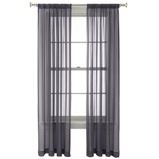 ROYAL VELVET Lantana Rod Pocket Curtain Panel, Mercury