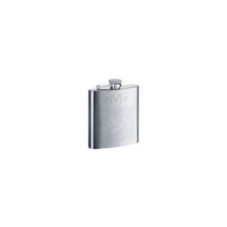 Engravable Stainless Steel Sports Theme Flask, Mens