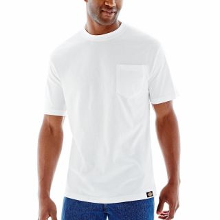 Dickies Short Sleeve Performance T Shirt, White, Mens
