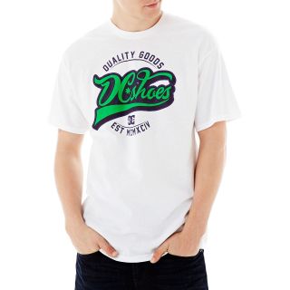 Dc Shoes DC No Things Impossible Graphic Tee, White, Mens