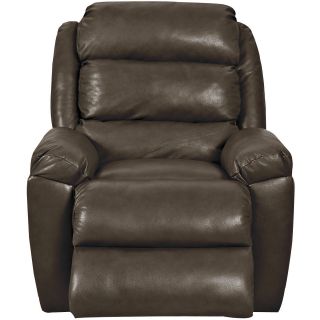 Lanier Leather Recliner, Aspen Shale