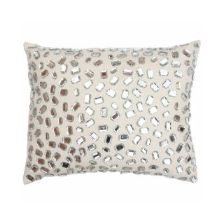 Andrea Faux Gemstone Decorative Pillow, Harbor