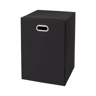 Creative Bath Fold N Store Hamper, Black