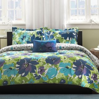 Mizone Anna Comforter Set, Blue, Girls