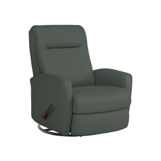 Best Chairs, Inc. PerformaBlend Contemporary Swivel Glider Recliner, Sea Spray