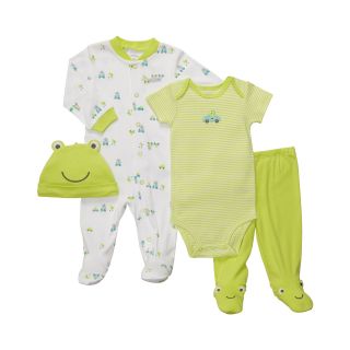 Carters 4 pc. Layette Set   Boys newborn 9m, Green, Green, Boys