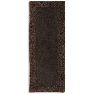 JCP Home Collection  Home Shag Border Washable Runner Rugs, Nutmeg