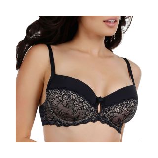 PARAMOUR Melody Contour Full Coverage Bra, Black