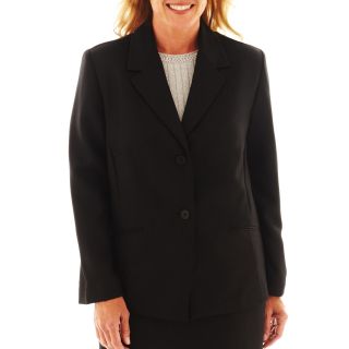 Alfred Dunner Suit Jacket   Plus, Black, Womens