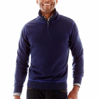 joe joseph abboud Quarter Zip Sweater, Blue, Mens