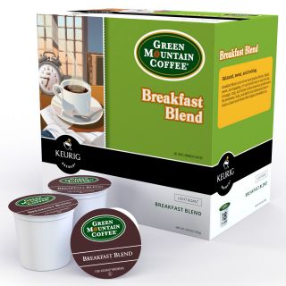 Keurig K Cup Breakfast Blend Coffee Packs by Green Mountain