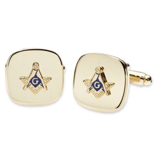 Masonic Cuff Links, Gold, Mens