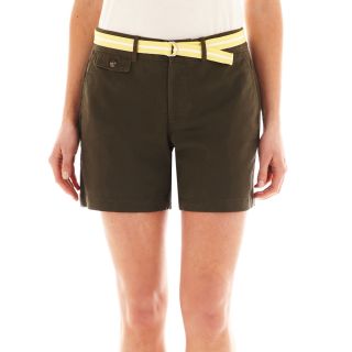 Dockers Soft Shorts, Olive Branch, Womens