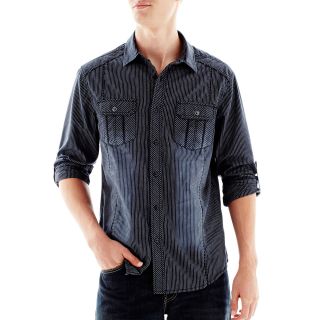 Chalc Striped Shirt, Ink Combo 2957, Mens