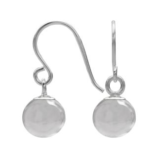 Bridge Jewelry 7mm Sterling Silver Ball Drop Earrings