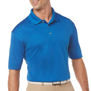 Pga Tour Double Knit Polo Shirt Big and Tall, Classic Bl, Mens
