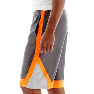 Xersion Dazzle Shorts, Orange, Mens