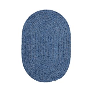 South Point Reversible Braided Oval Rugs, Blue