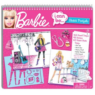 Barbie I Can Be Sketch Portfolio, Girls