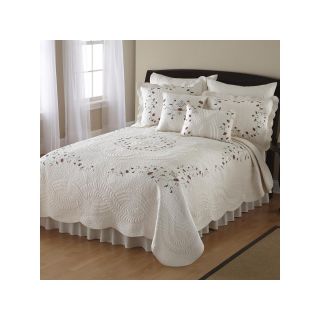 Tatum Quilt, Ivory