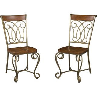 St. Ives Bay Set of 2 Dining Chairs, Cinnamon Cherry