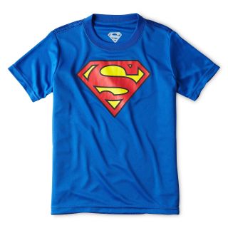 Superman Logo Blue Tee   Boys 6 18, Boys