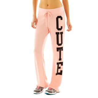 Stretch Sweatpants, Blush Cute, Womens