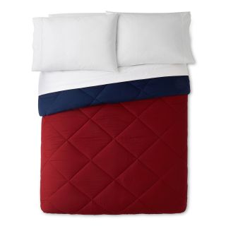 JCP Home Collection  Home Cotton Classics Reversible Comforter, Red